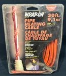 New Wrap-on #31030 Electric Pipe Heating Cable Ft 60 Watts Open Package. Fixed Price $15.95.