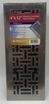 New Truaire C167-MSN 4"X12" Duct Opening Measurements Decorative Floor Grille. Fixed Price $29.99.