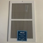 Accord Return Air Grille 14" X 8" 65104 White Steel Wall Vent Grate New Sealed. Fixed Price $11.99.