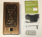 Biowind Hzd 92F Bz Airboost T4 Bronze Smart Vent Van 4" X 10" With Remote. Fixed Price $45.00.
