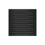 Buildmart - Modern Vent Cover Decorative Black Air 12X12,. Fixed Price $125.58.