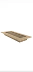 Shoemaker Manufacturing Premium Modern Aluminum Floor Grill, 4X10, EC-AC0410DT. Fixed Price $30.00.
