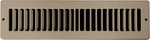 (13) Accord Toe Space Grille 10" X 2" Brown Metal Floor Vent Register Cover. Fixed Price $57.95.