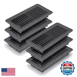 Fangofast 4X10 Floor Register Vent Cover For Home, Walkable, Adjustable. Fixed Price $72.40.