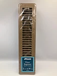 Floor Register Brown New Sealed Accord Brand 2" X 14" Adjustable Heavy Gauge. Fixed Price $12.99.
