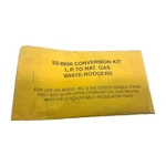 White-rodgers 92-0656 Conversion Kit L.p. To Nat. Gas For Model 36C & 36E Valves. Fixed Price $16.00.