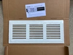Envisivent Permanent Flush Mud-in Air Return Vent, 24" X 10" Drywall Opening. Fixed Price $198.00.