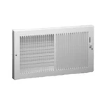 Ameriflow 367W10X6 Baseboard Register, Steel, White, In. - Quantity. Fixed Price $31.94.