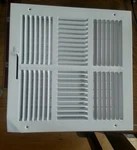 Truaire C104M 12X12 Duct Opening 4-WAY Supply Register Grille White. Fixed Price $24.99.