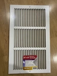 Tru Aire C17018X10 Return Grille 10" 18" 1-WAY Steel Powder Coat White. Fixed Price $21.99.