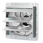 1600 Cfm Silver Electric Power Wall Mount Attic Fan Shutter Exhaust For Ventilat. Fixed Price $170.46.
