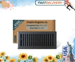 Empire Register Co. 4" X 10" Premium Vent Covers For Home Floor Only, Metal. Fixed Price $51.99.