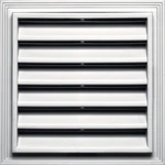 Builders Edge 120051212117 X Square Vent Bright White. Fixed Price $70.07.