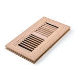 White Oak Hardwood Flush Mount Floor Register, 4X10 Inch, With Damper, High O.... Fixed Price $34.44.