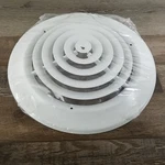 Handua 10" Round Air Supply Diffuser For Ceiling White Steel Vent Duct Cover. Fixed Price $32.00.