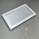 Hart & Cooley Sidewall/ceiling Vent Adjustable 14" X 8" White A618MS 1408W 02245. Fixed Price $15.68.