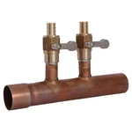 Sharkbite 1" Sweat 1/2" Pex Crimp Port Hydronic Heating Manifold 25480Z. Fixed Price $24.00.