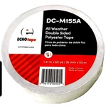 Echo Tape DC-M155A, 1.41''X 60 Yd All Weather Double Sided Polyester. Fixed Price $14.87.
