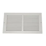 Ceiling/wall Return Air Grille, 24 X 6 Opening, 402CFM, White, Steel,. Fixed Price $23.79.