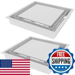 Fittes Framed Wall Vent Lite Minimalist Abs Plastic Hvac Air Return Register. Fixed Price $267.24.