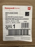 VNT5200E2000 Honeywell Erv Fresh Air System- 200CFM, For Any Structure. Fixed Price $1600.00.