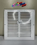 Hart/cooley 672M Air Return Vent Grille 8" X White (outer 9-3/4"). Fixed Price $14.99.