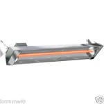 Infratech W-4024SS Single Emitter Infrared Heater 61-1/4 Inch 4000 Watts 240V Ob. Fixed Price $843.00.