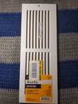 New Everbilt 14 X4 Air Return Sidewall-ceiling Cover Vent Grille Metal Paintable. Fixed Price $9.99.