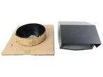 Hon&guan 8 In Black Galvanized Steel Removable Exhaust Roof Vent Cap PM243. Fixed Price $42.29.