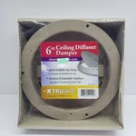 Truaire Ceiling Diffuser Damper 6" Brown C801-6 #20145. Fixed Price $15.75.