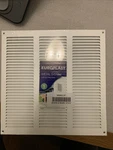 Europlast White 10X10 Duct Opening Vent Cover With Screen Mesh - Metal Air Retur. Fixed Price $26.00.