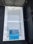 Accord Sidewall Ceiling Register 12" X 6" White Way Heavy Steel Vent Grille. Fixed Price $14.99.