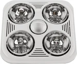 Aero Pure A716R Heater Series 90 Cfm 1.2 Sone Ceiling Mounted Bath Fan With. Fixed Price $138.95.