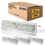 Swess 4 Pcs 18 Baseboard Register White(duct Opening Inch,. Fixed Price $92.26.