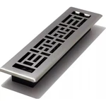 Decor Grates AJH212-NKL X Oriental Floor Register, Brushed Nickel. Fixed Price $75.99.