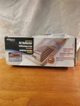 Deflect-o Adjustable Air/heat Deflector 10" 14" Magnetic Plastic, For Vent. Fixed Price $13.50.