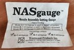Nas Nozzle & Electrodes Setting Gauges For Aero, Beckett Wayne Oil Burners. Fixed Price $35.00.