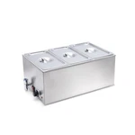 Sybo Commercial Grade Stainless Steel Bain Marie Buffet Food Warmer Steam Tab.... Fixed Price $196.47.