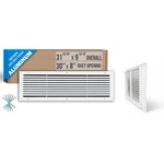 Fits 30X8 Duct Opening Aluminum Return Air Grille By Handua Vent Cover. Fixed Price $108.87.