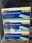 3 Frost King HD5 Magnetic Heat And Air Vent Deflector 10" 14". Fixed Price $18.00.