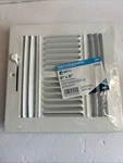 Ez-flo 8X8" White Steel Air Vent Cover Wall/ceiling Hvac Register. Fixed Price $9.99.