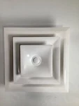 Titus White Ceiling Diffuser 12X12. Fixed Price $59.99.