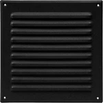 8" X Inch Black Stainless Steel Square Vent Cover - Hvac Louvered Air Retu.... Fixed Price $30.41.