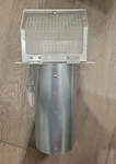 4 Inch Dryer Vent Cover Outside Hooded Wall With Screen And Damper. Fixed Price $34.00.