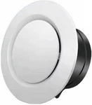 4 Abs Adjustable Air Vent White Round Soffit Inch,. Fixed Price $17.43.