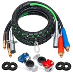 12FT 3 Abs & Power Air Line Hose With Glad 4 Seals For.... Fixed Price $132.07.