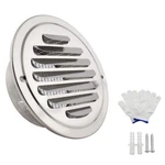 Sdtc Tech 4 Inch Round Soffit Air Vent Stainless Steel Louver Grille. Fixed Price $12.62.