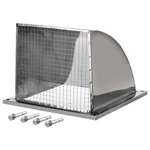 Patikil 12X12 Wall Vent Cover Exterior Dryer Outlet Grille Louvered 304. Fixed Price $146.71.