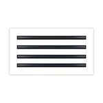 Buildmart - 14X8 White Modern Ac Vent Cover Decorative Air Standard .... Fixed Price $114.91.