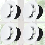 4 Pcs 8 Inch Round Air Vent Cover, Adjustable Ceiling Diffuser Bulk, Abs.... Fixed Price $97.84.